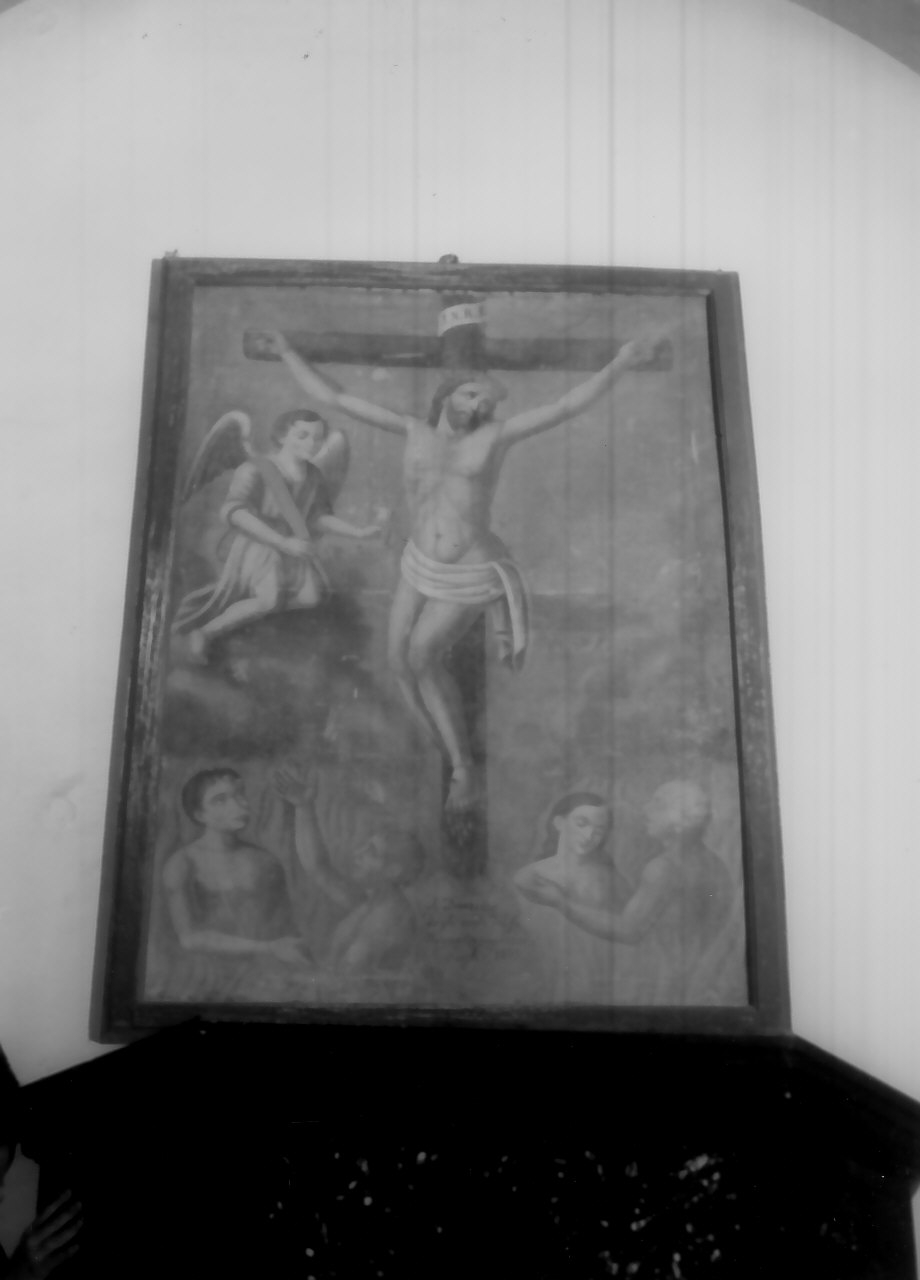 crocifissione di Cristo (dipinto, opera isolata) - ambito Italia meridionale (sec. XIX)