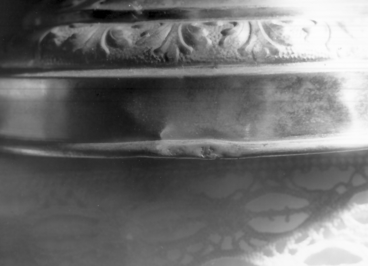 reliquiario, opera isolata - bottega Italia meridionale (fine/inizio secc. XVIII/ XIX)