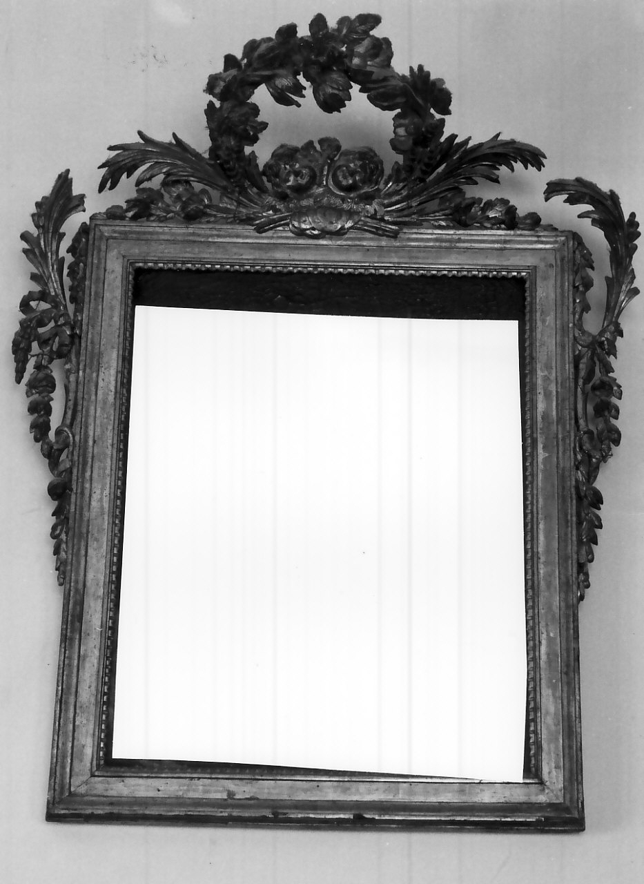 cornice di dipinto, elemento d'insieme - bottega calabrese (sec. XVIII)