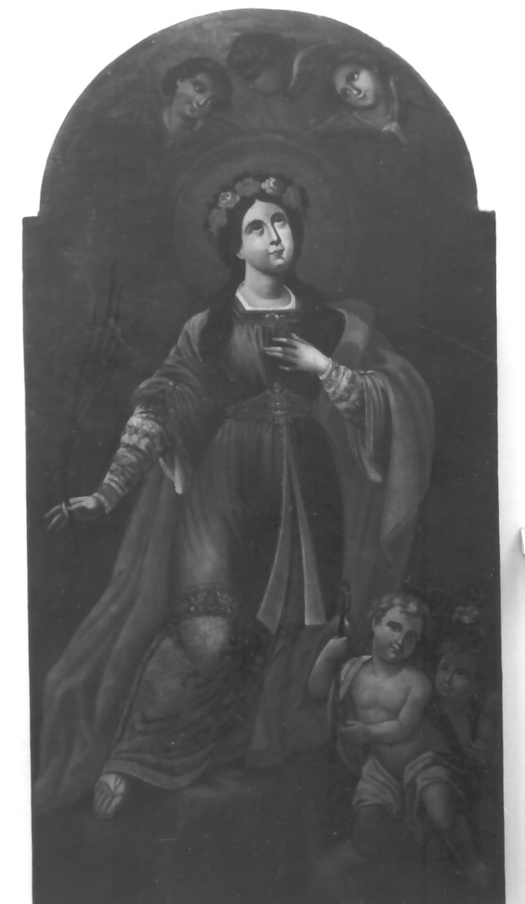 Santa Filomena Vergine e Martire (dipinto, opera isolata) - ambito Italia meridionale (sec. XIX)