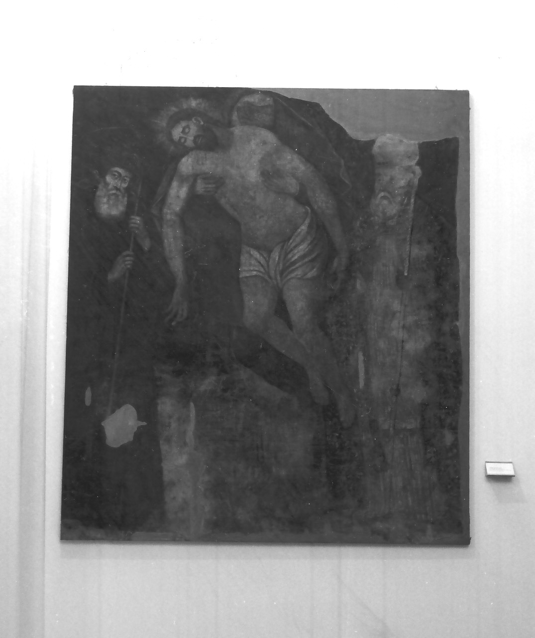 deposizione (dipinto, opera isolata) - ambito calabrese (sec. XIX)