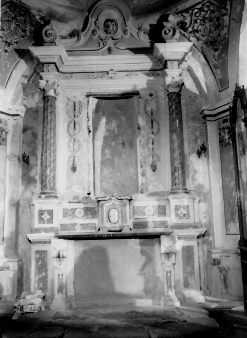 altare, opera isolata - bottega calabrese (inizio sec. XIX)