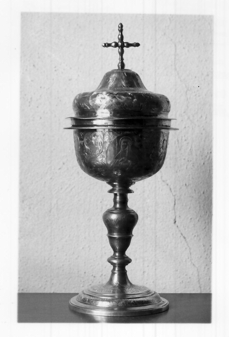 pisside, opera isolata - bottega Italia meridionale (sec. XVIII, sec. XIX)