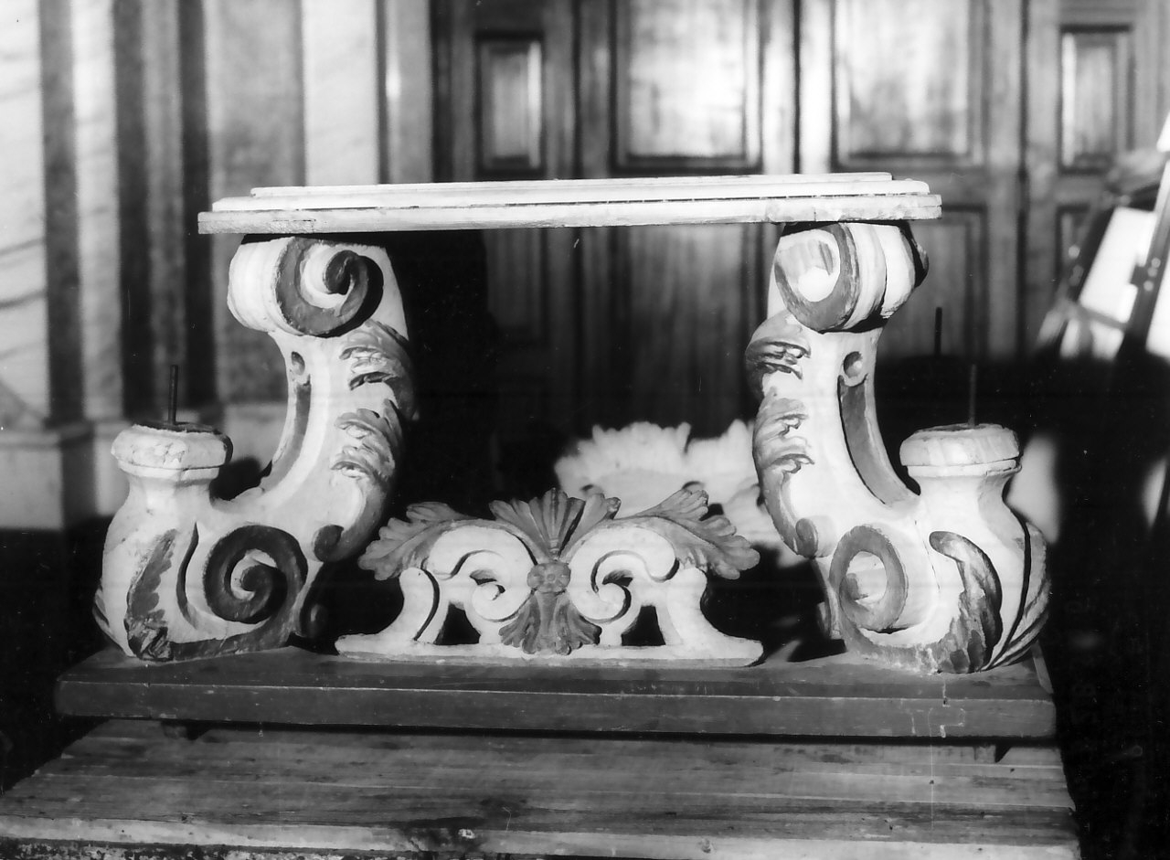 base processionale, opera isolata - bottega calabrese (sec. XVIII)