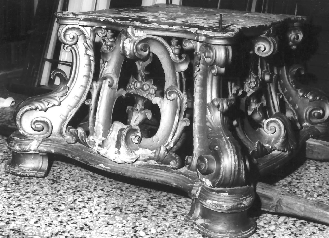 base processionale, opera isolata - bottega calabrese (sec. XVIII)