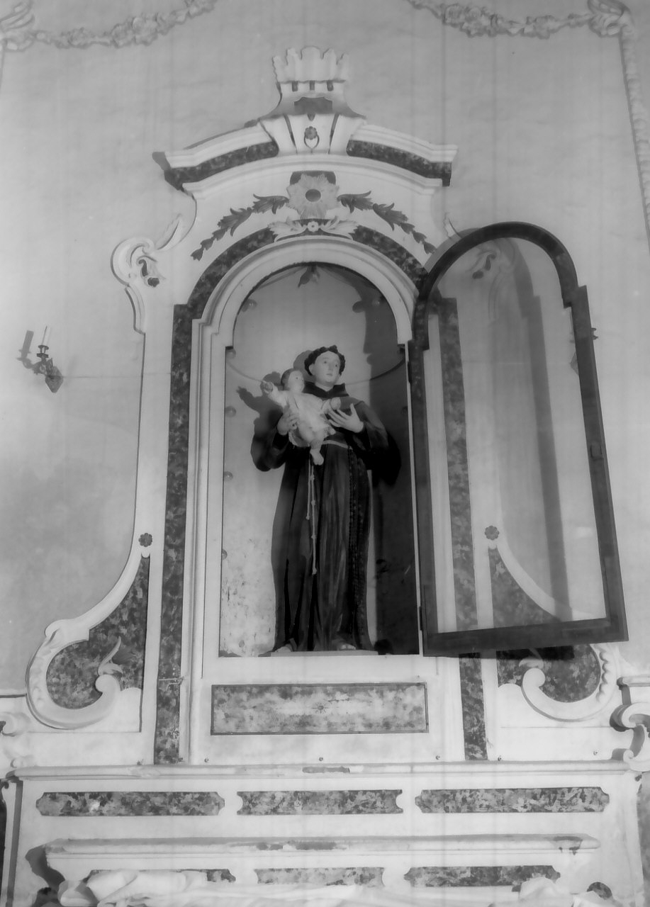 Sant'Antonio da Padova (altare, opera isolata) - bottega calabrese (sec. XX)