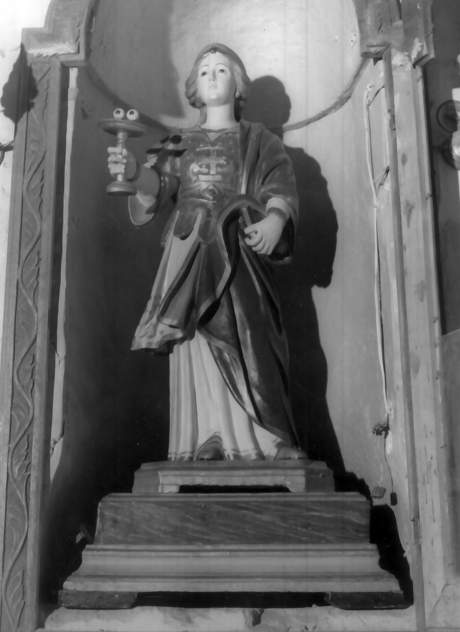 statua, opera isolata - bottega Italia meridionale (fine/inizio secc. XIX/ XX)