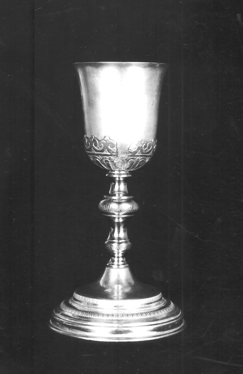 calice, opera isolata - bottega Italia meridionale (seconda metà sec. XIX)