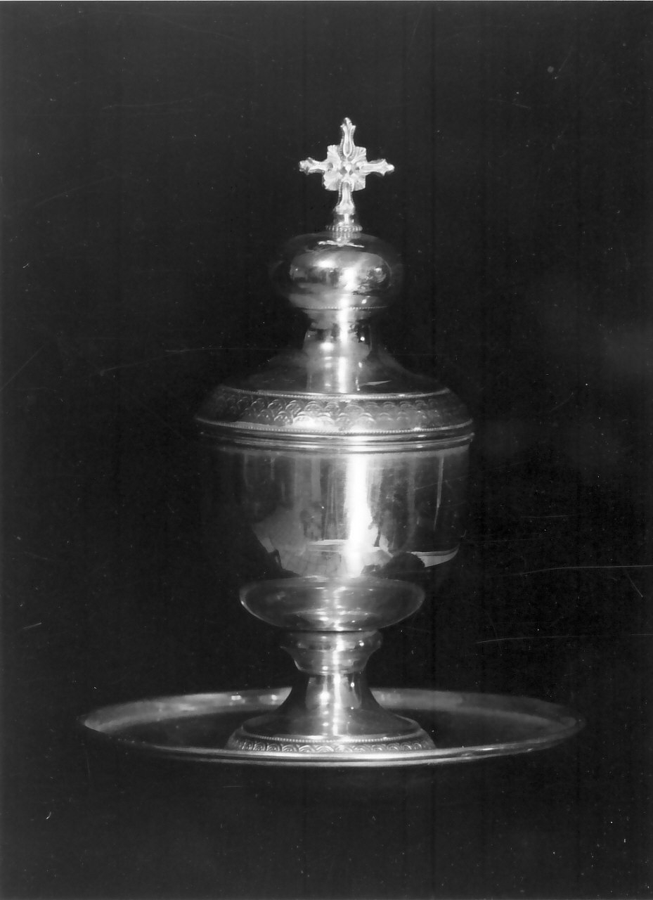 pisside, opera isolata - bottega Italia meridionale (seconda metà sec. XIX)