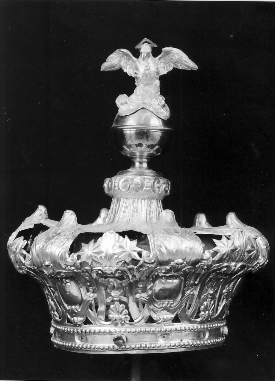 corona da statua, opera isolata di Sorrentino Giuseppe (sec. XIX)