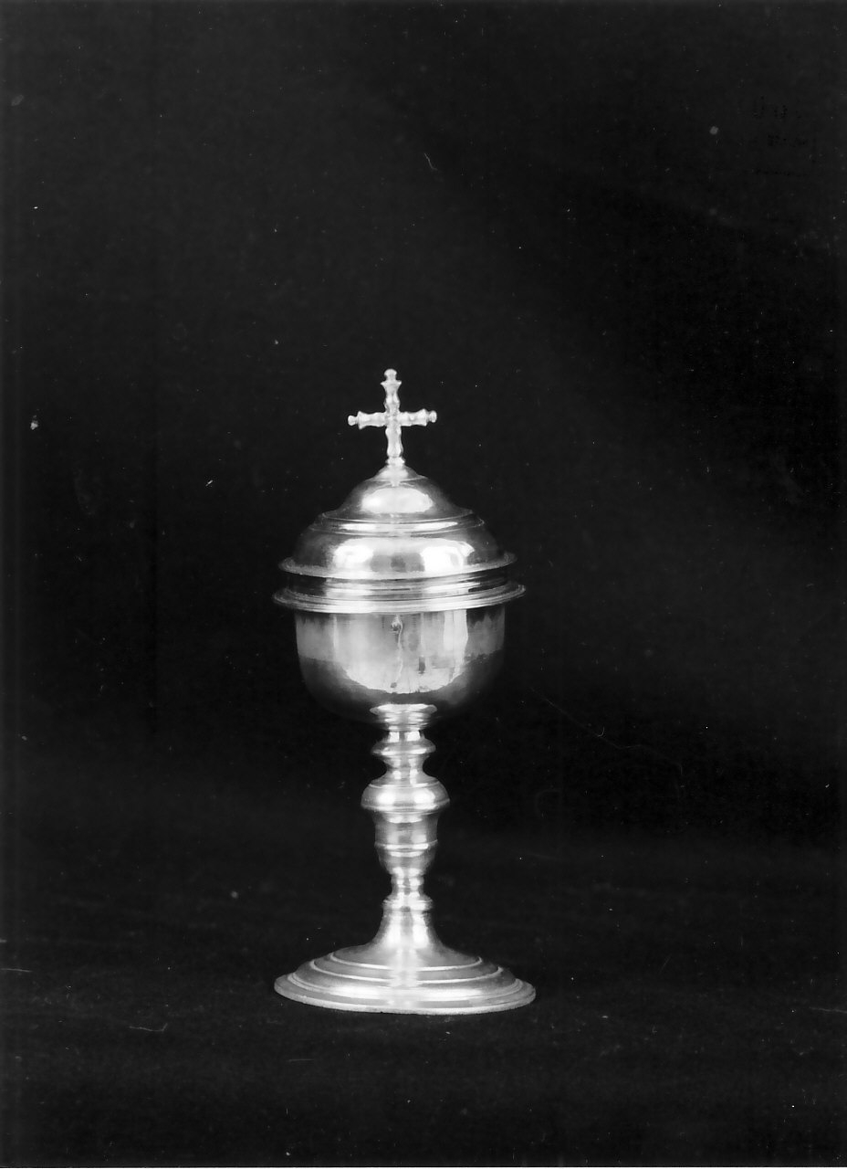 pisside da viatico, opera isolata - bottega Italia meridionale (sec. XIX)