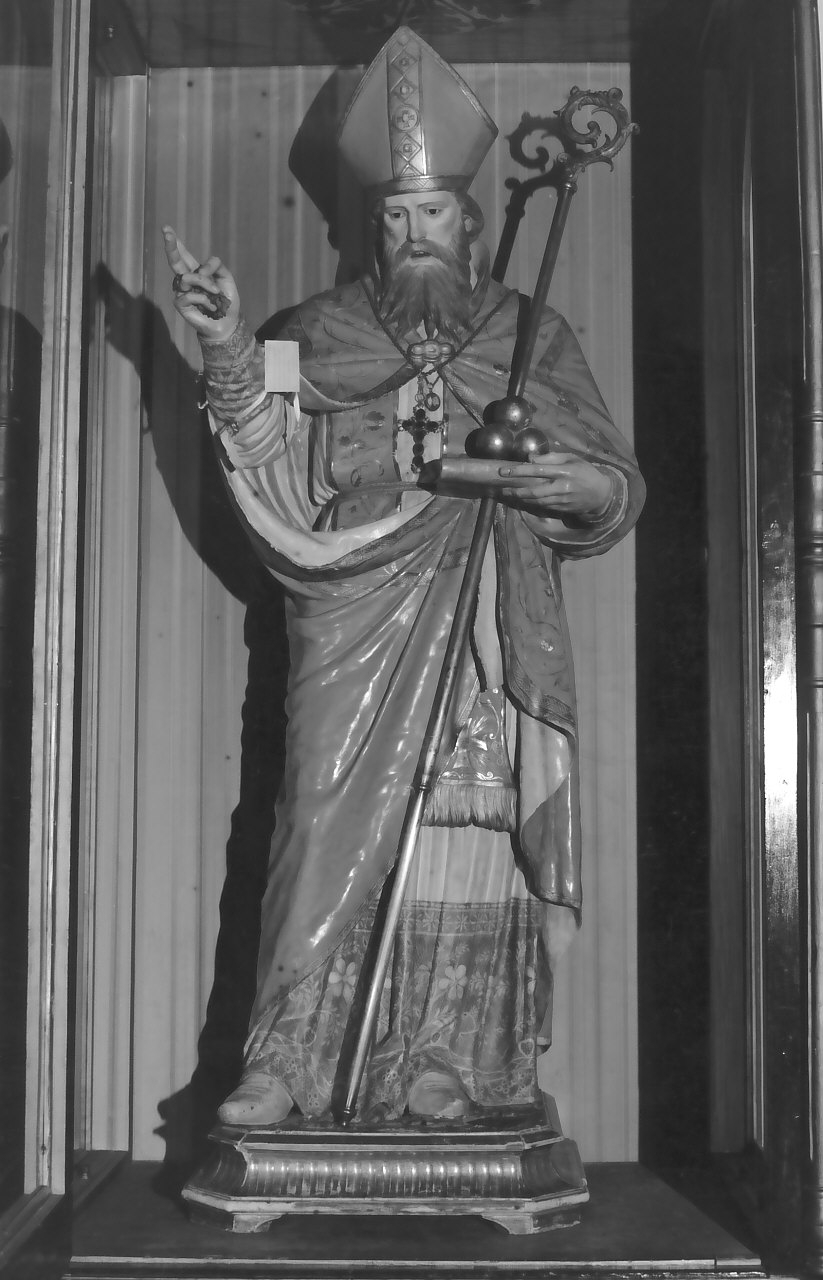San Nicola di Bari (statua, opera isolata) di Gangi F (sec. XIX)