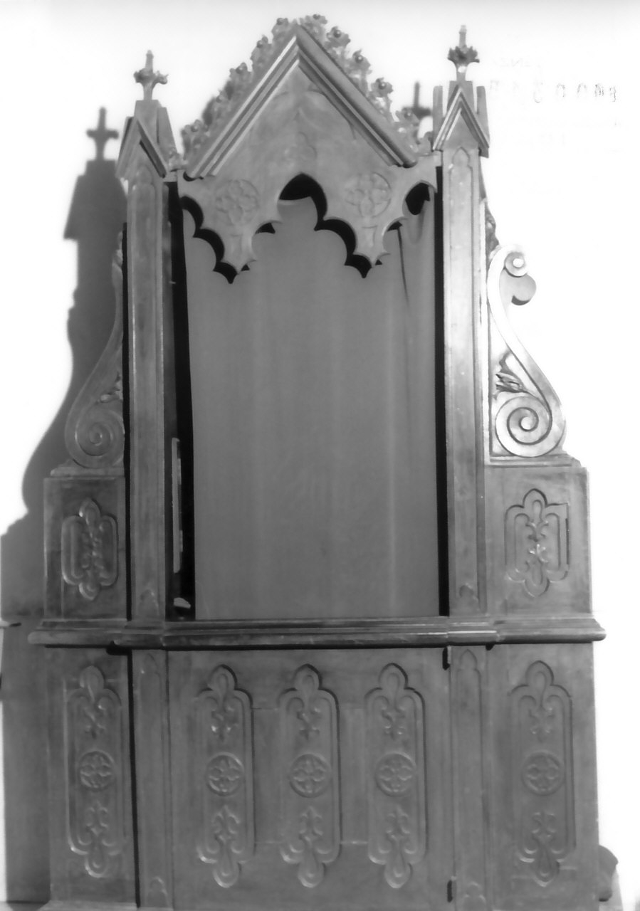 confessionale, opera isolata - bottega Italia meridionale (inizio sec. XX)