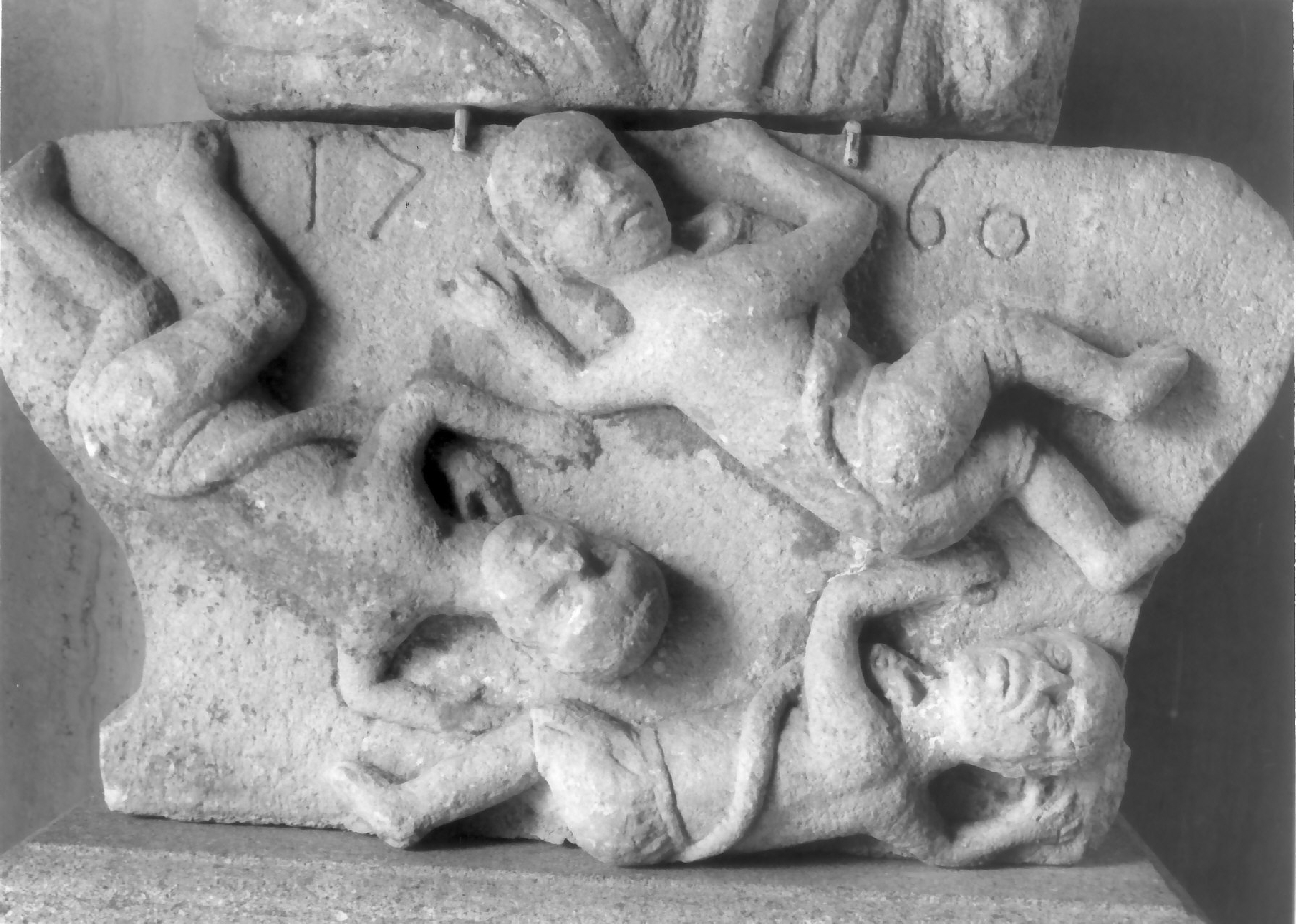 fanciulli (rilievo, frammento) - bottega Italia meridionale (sec. XVIII)
