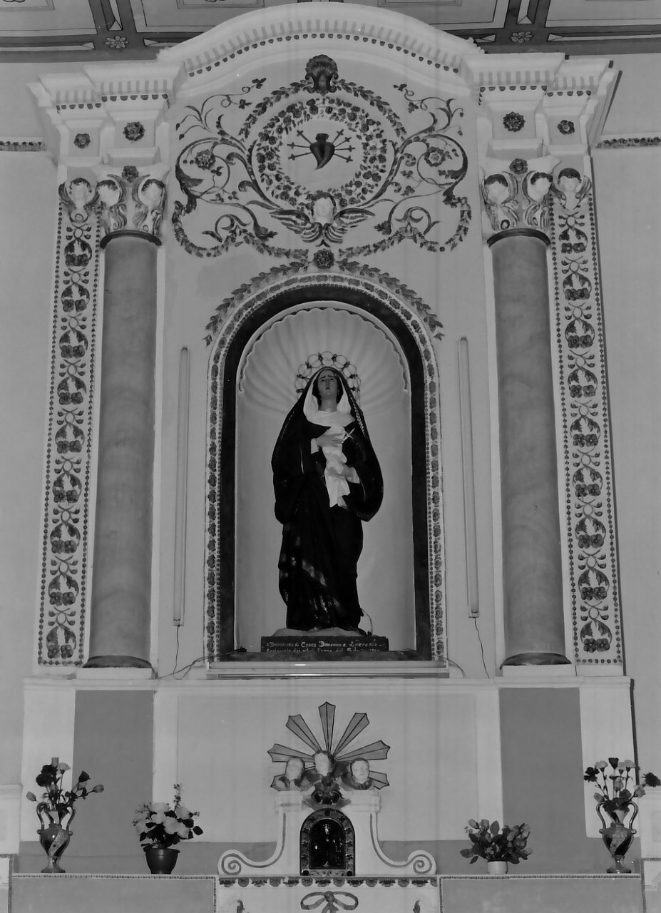 altare, opera isolata - bottega calabrese (fine/inizio secc. XIX/ XX)