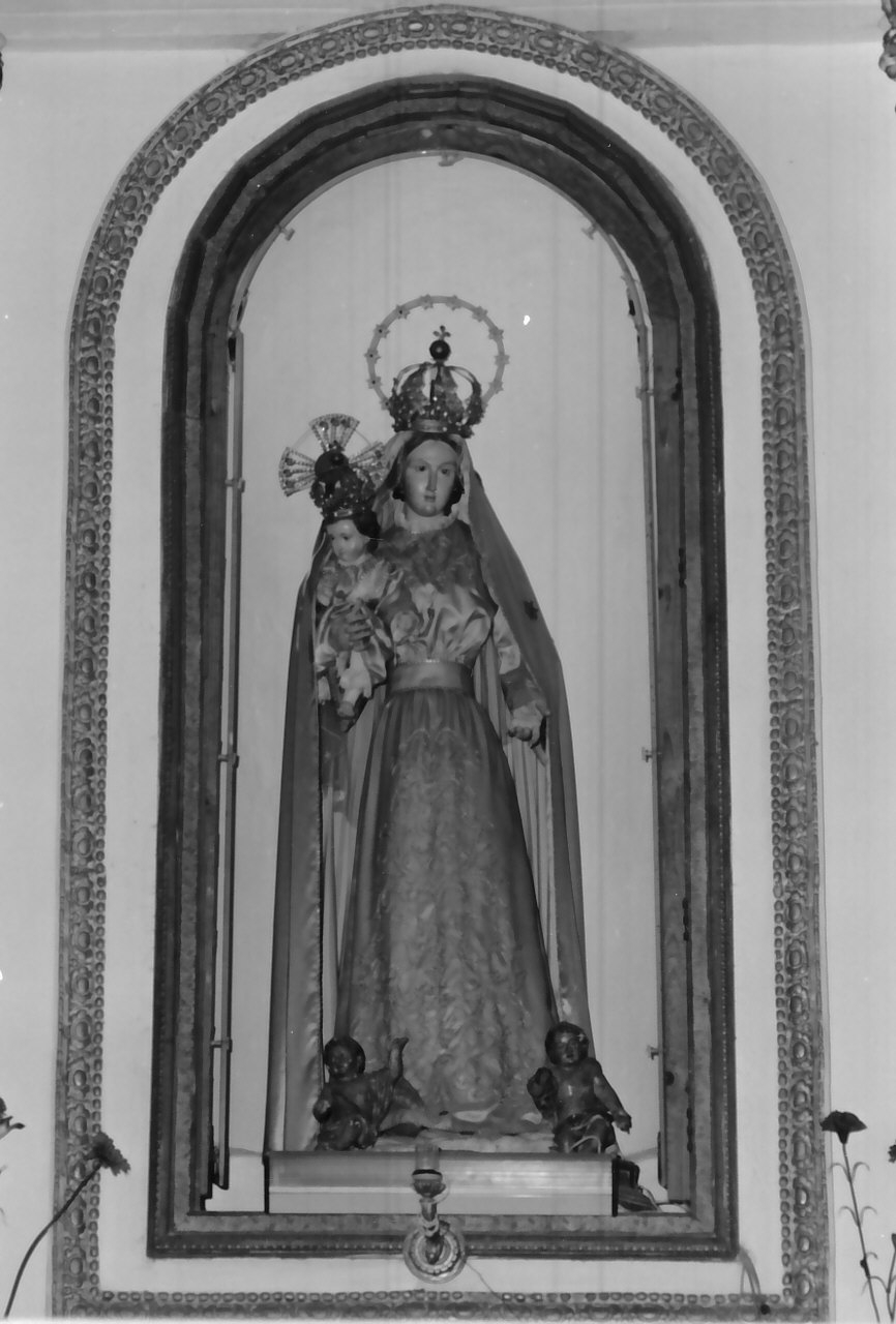 Madonna della Visitazione, Madonna con Bambino (manichino, opera isolata) - bottega Italia meridionale (fine/inizio secc. XVIII/ XIX)