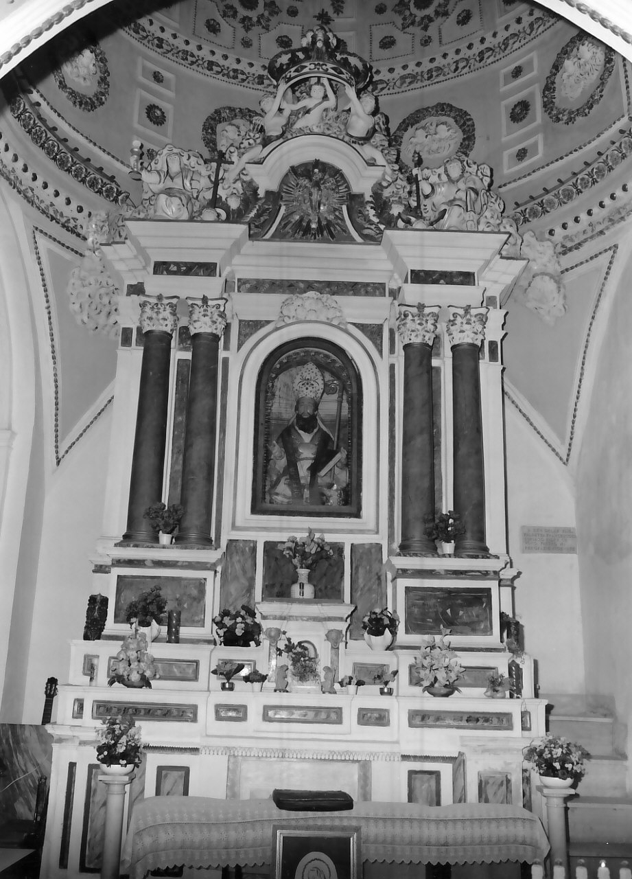 altare, opera isolata - bottega calabrese (fine sec. XVIII)