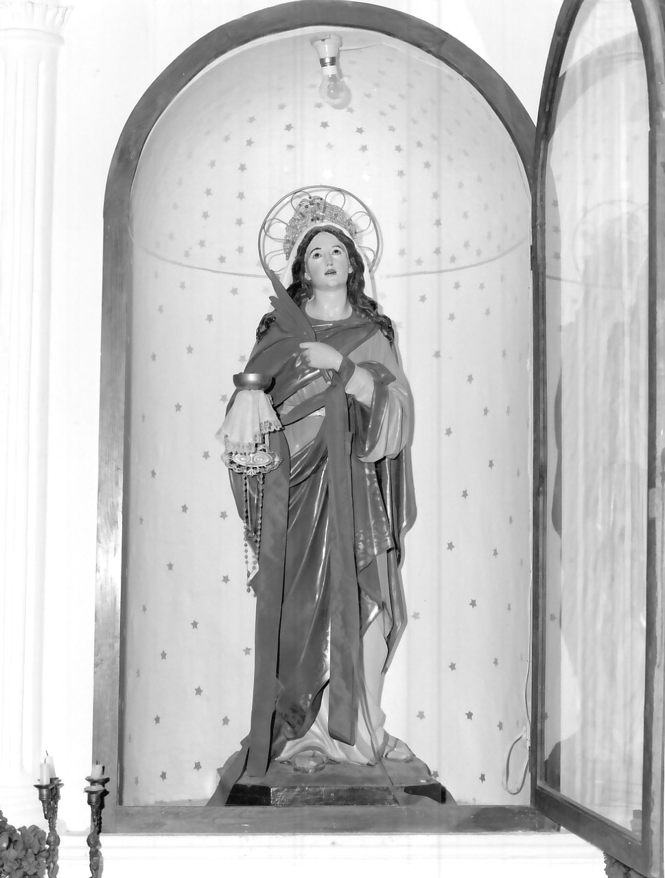 Santa Lucia (statua, opera isolata) - bottega pugliese (inizio sec. XX)