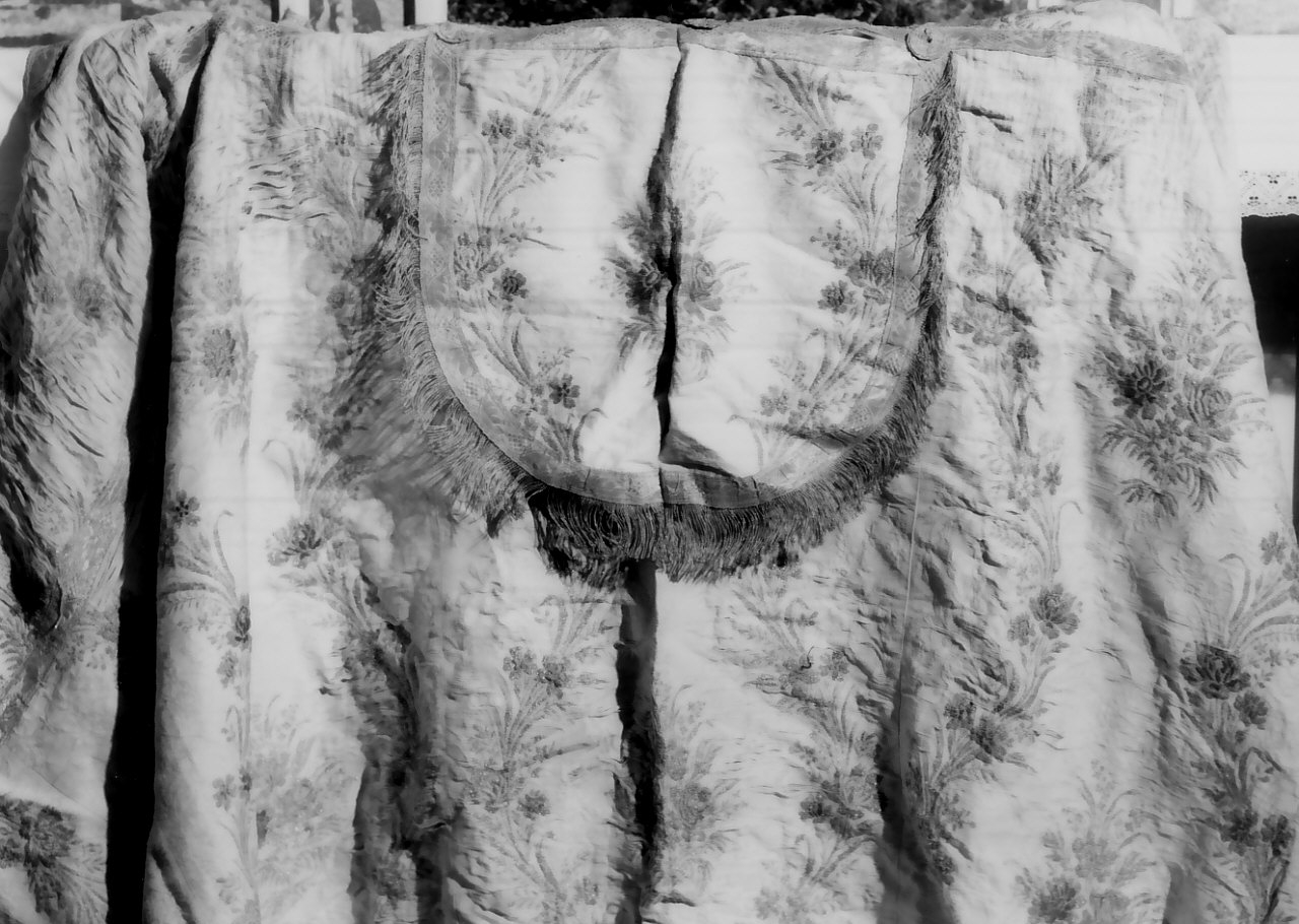 piviale, elemento d'insieme - manifattura calabrese (sec. XIX)