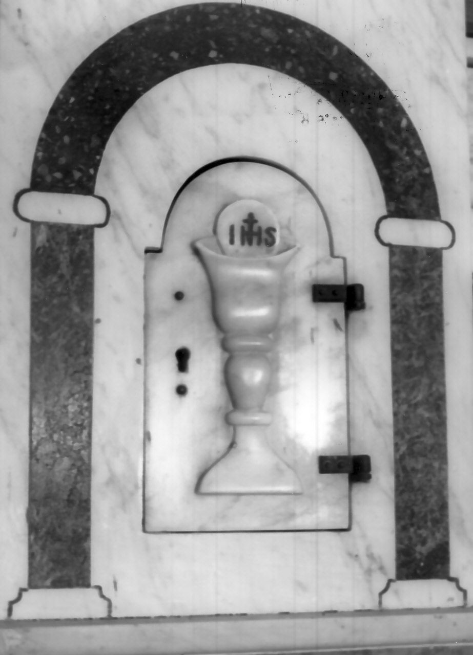 tabernacolo, elemento d'insieme - bottega Italia meridionale (sec. XX)