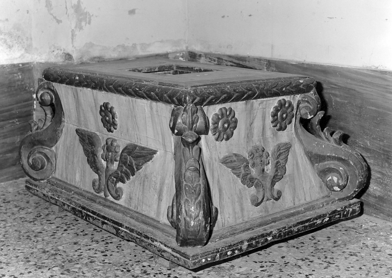 base processionale, opera isolata - bottega calabrese (sec. XIX)