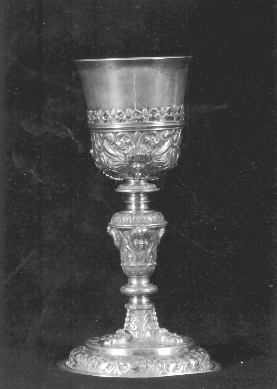 calice, opera isolata - bottega Italia meridionale (sec. XIX)