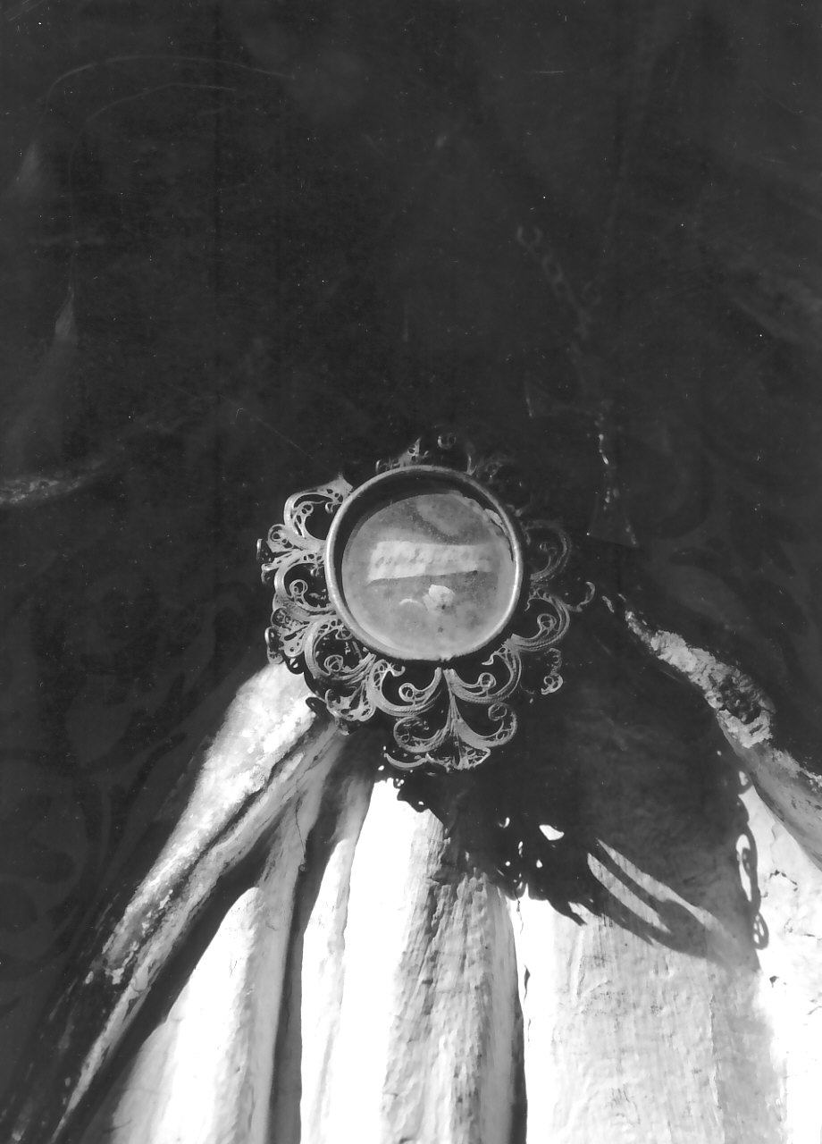 reliquiario a capsula - a medaglione, opera isolata - bottega Italia meridionale (sec. XVIII)