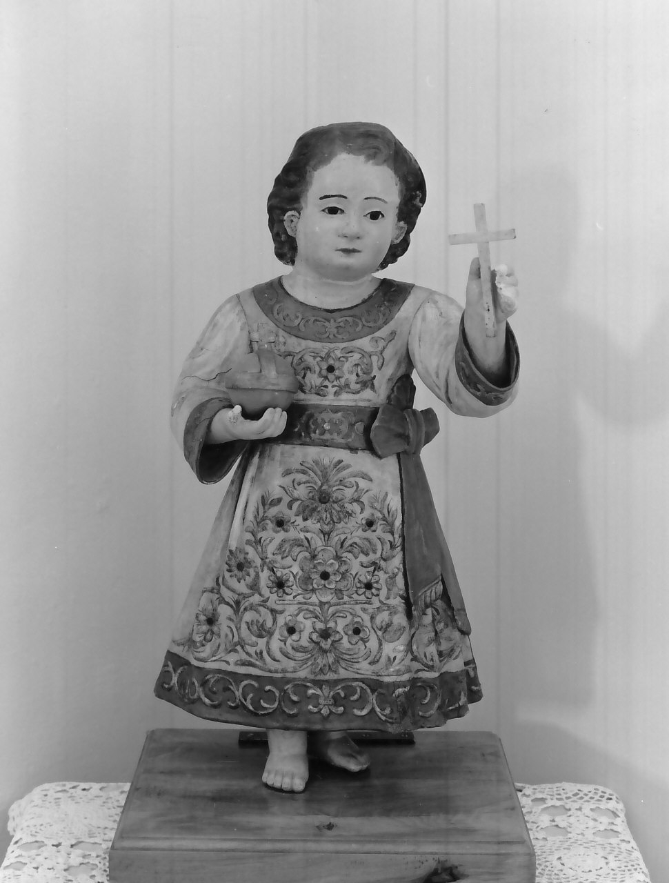 Gesù Bambino (statua, opera isolata) - bottega Italia meridionale (sec. XIX)