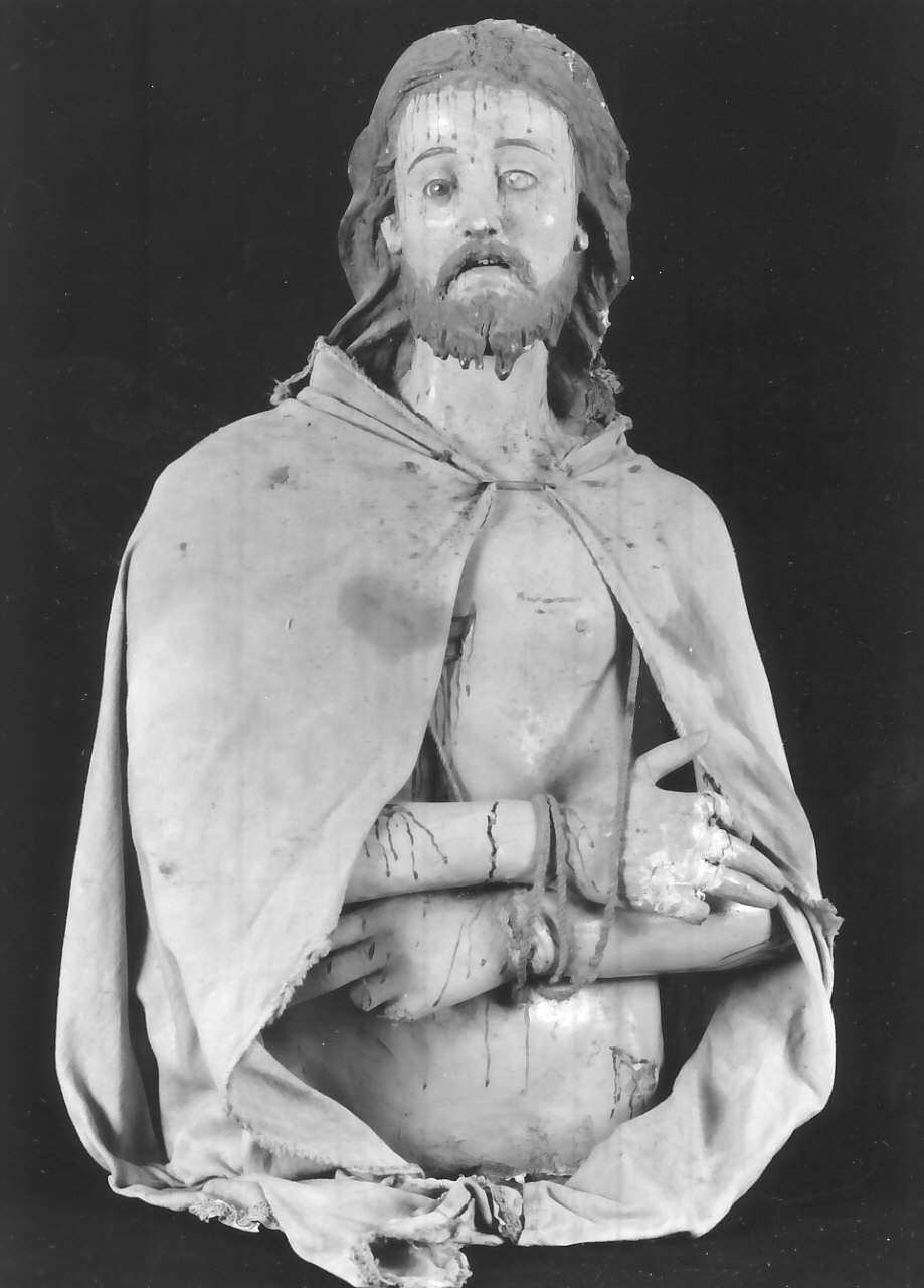 Ecce Homo (scultura, opera isolata) - bottega Italia meridionale (fine/inizio secc. XIX/ XX)