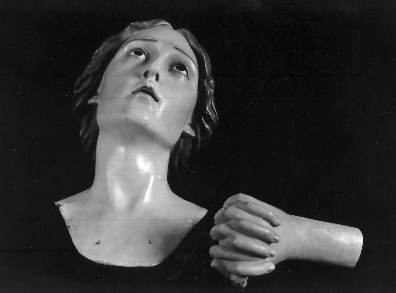 Santa Maria Maddalena (scultura, frammento) - bottega Italia meridionale (fine/inizio secc. XIX/ XX)