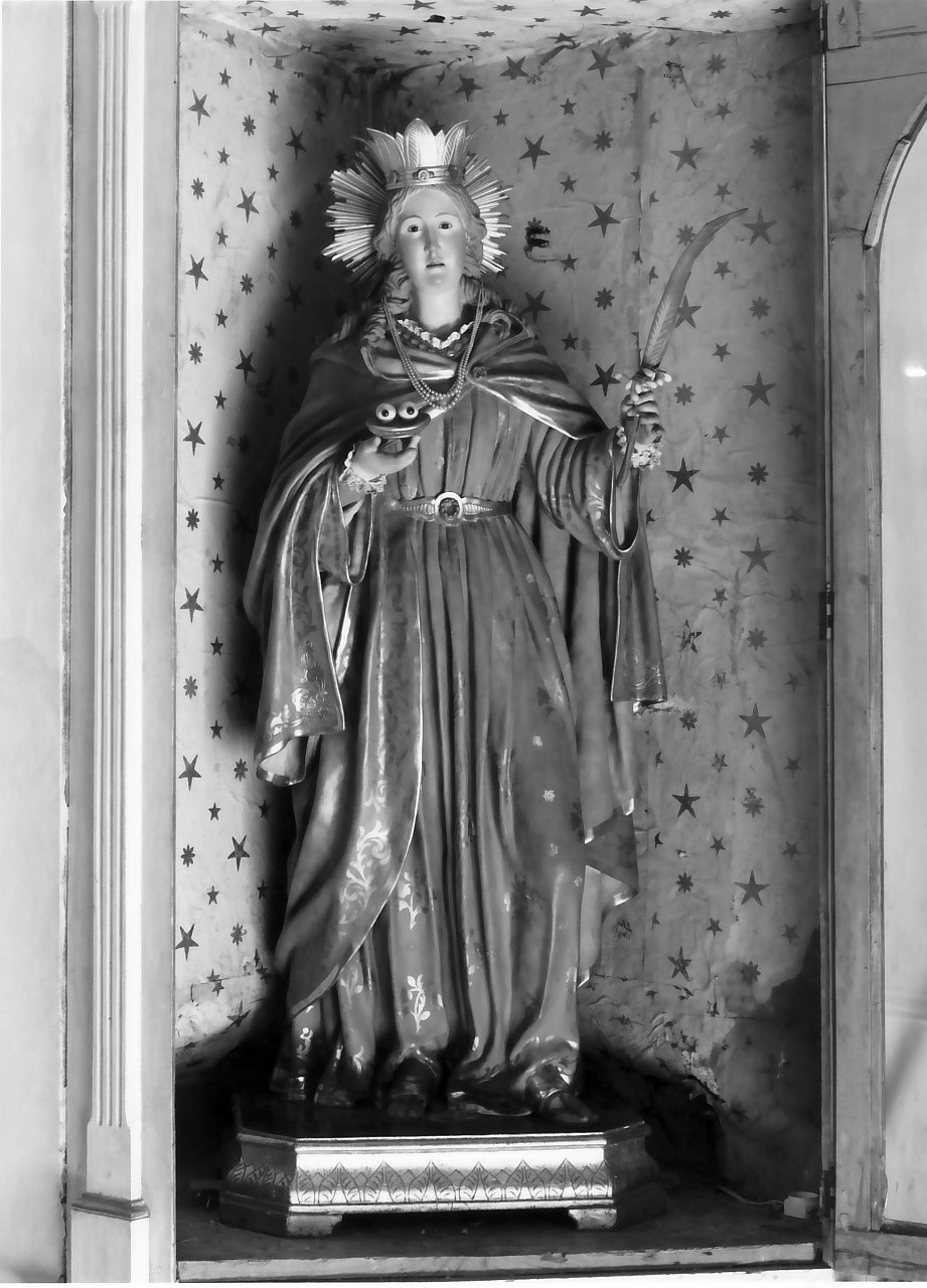 Santa Lucia (statua, opera isolata) - bottega Italia meridionale (inizio sec. XX)