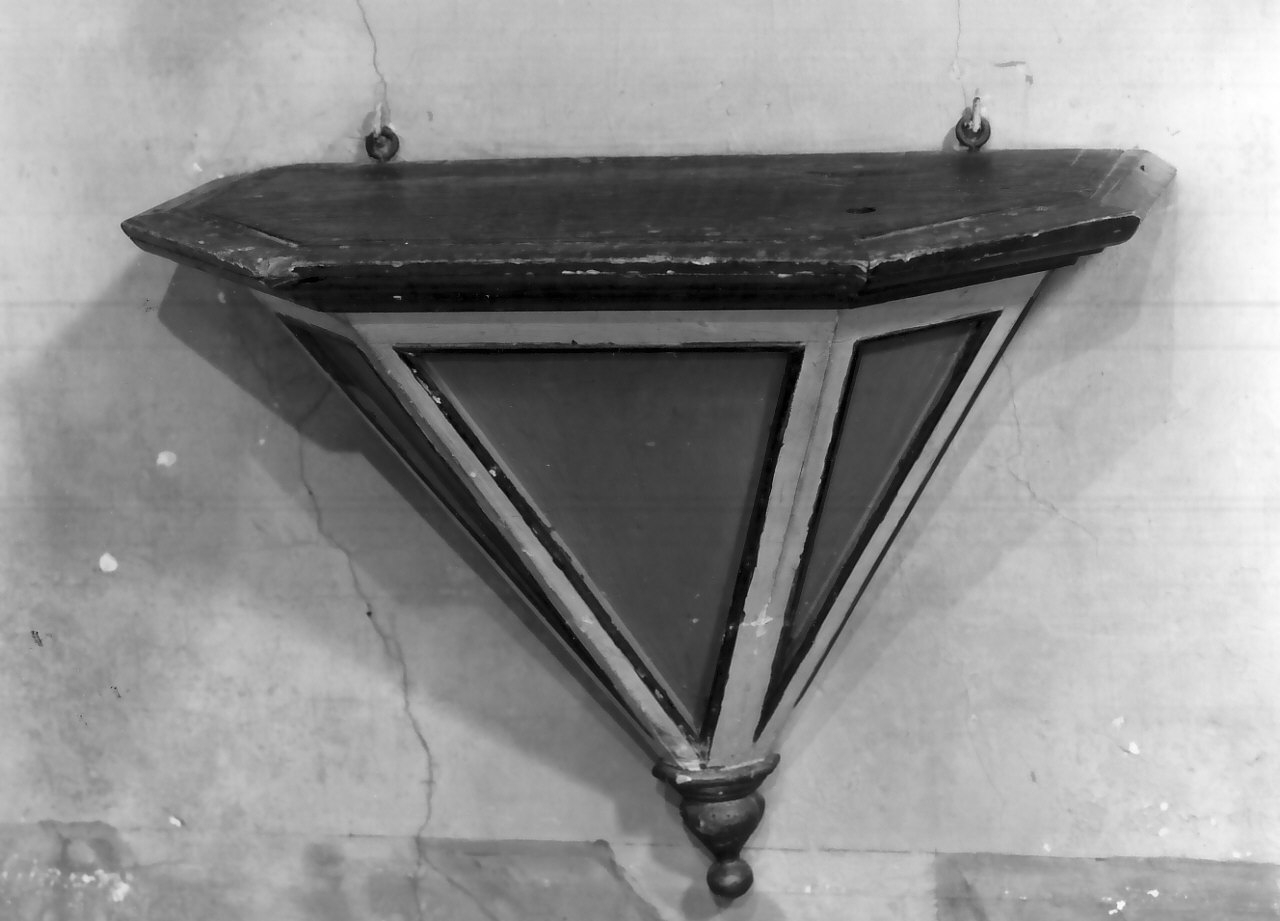 mensola, serie - bottega calabrese (sec. XIX)