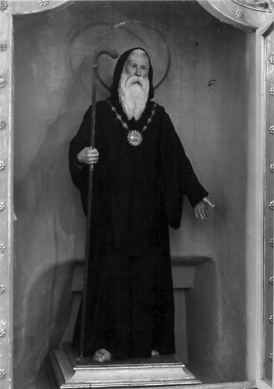 San Francesco di Paola (manichino, opera isolata) di Pignatari Bernardo (sec. XX)