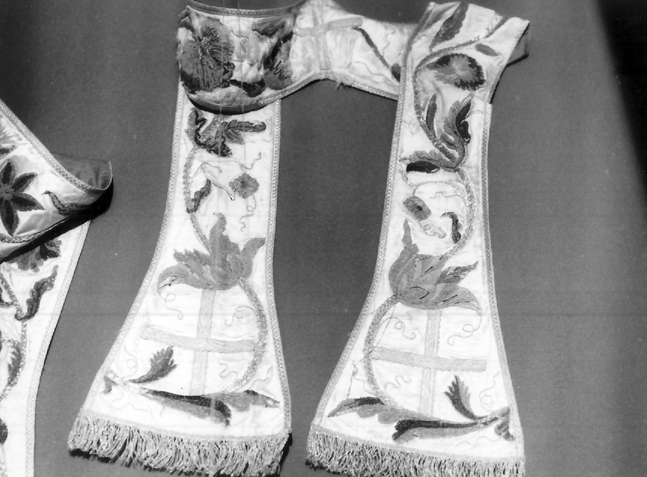 stola, opera isolata - manifattura Italia meridionale (sec. XVIII)