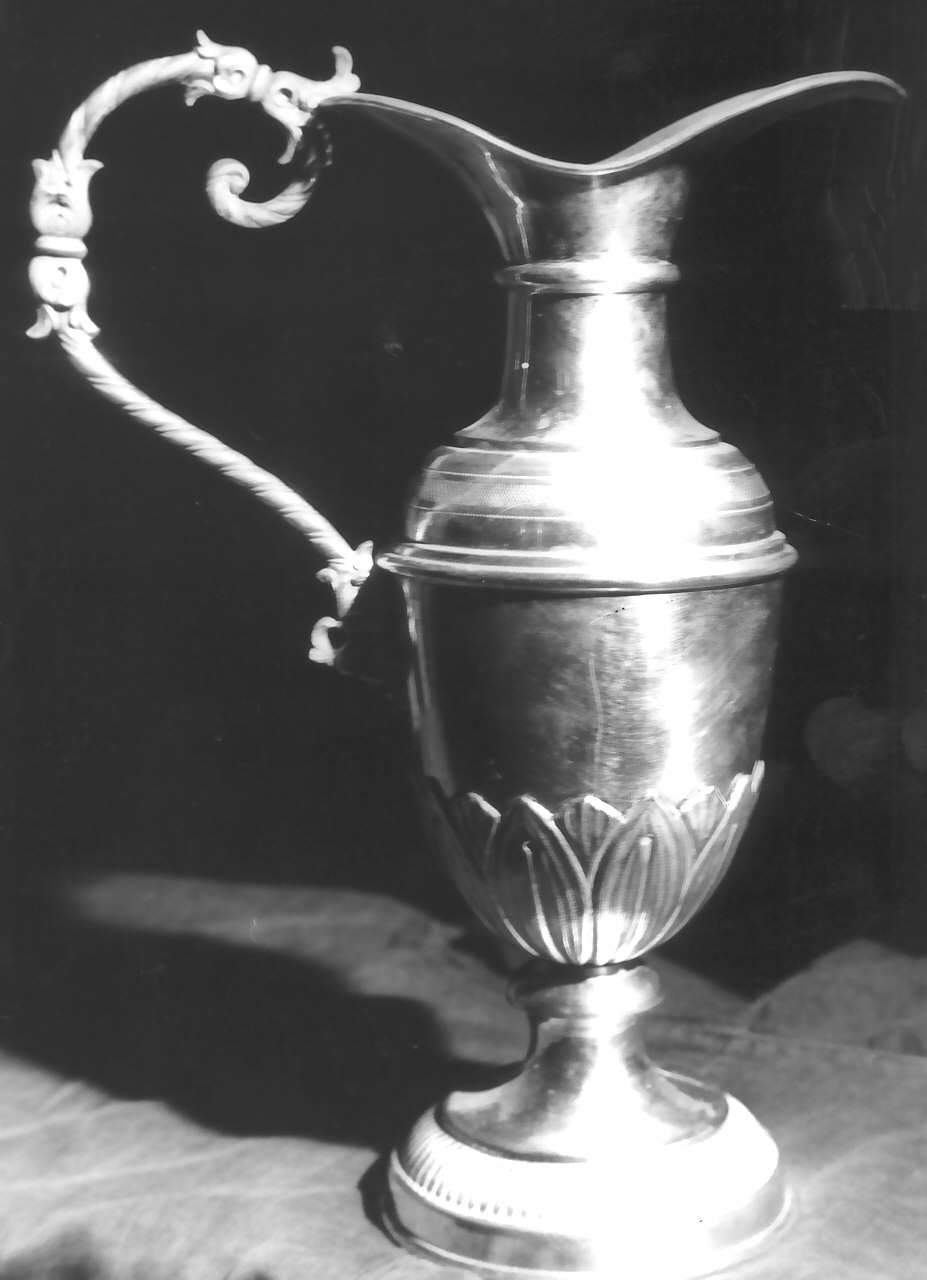caraffa, opera isolata - bottega Italia meridionale (fine sec. XIX)