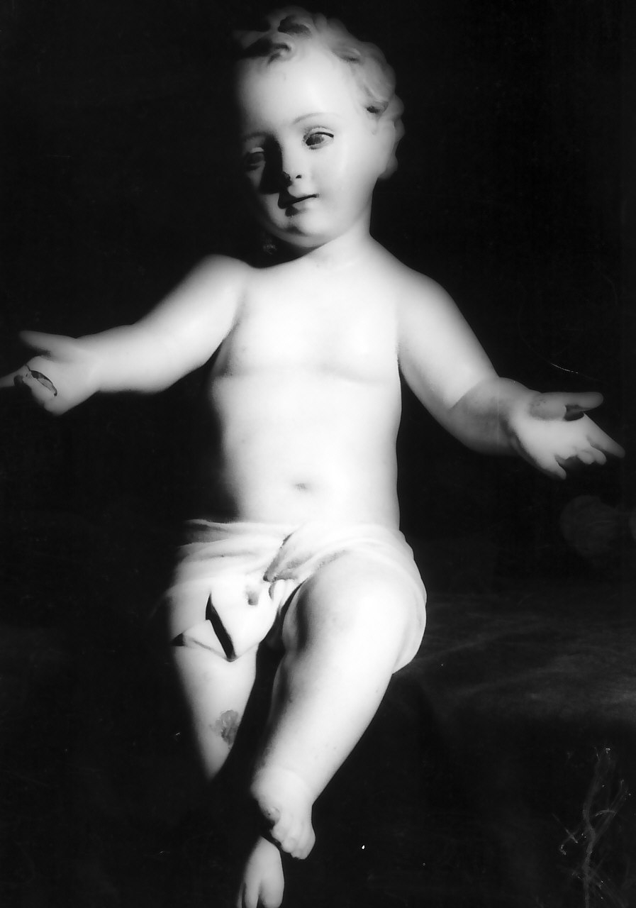 Gesù Bambino (statuetta, serie) - bottega Italia meridionale (fine/inizio secc. XIX/ XX)