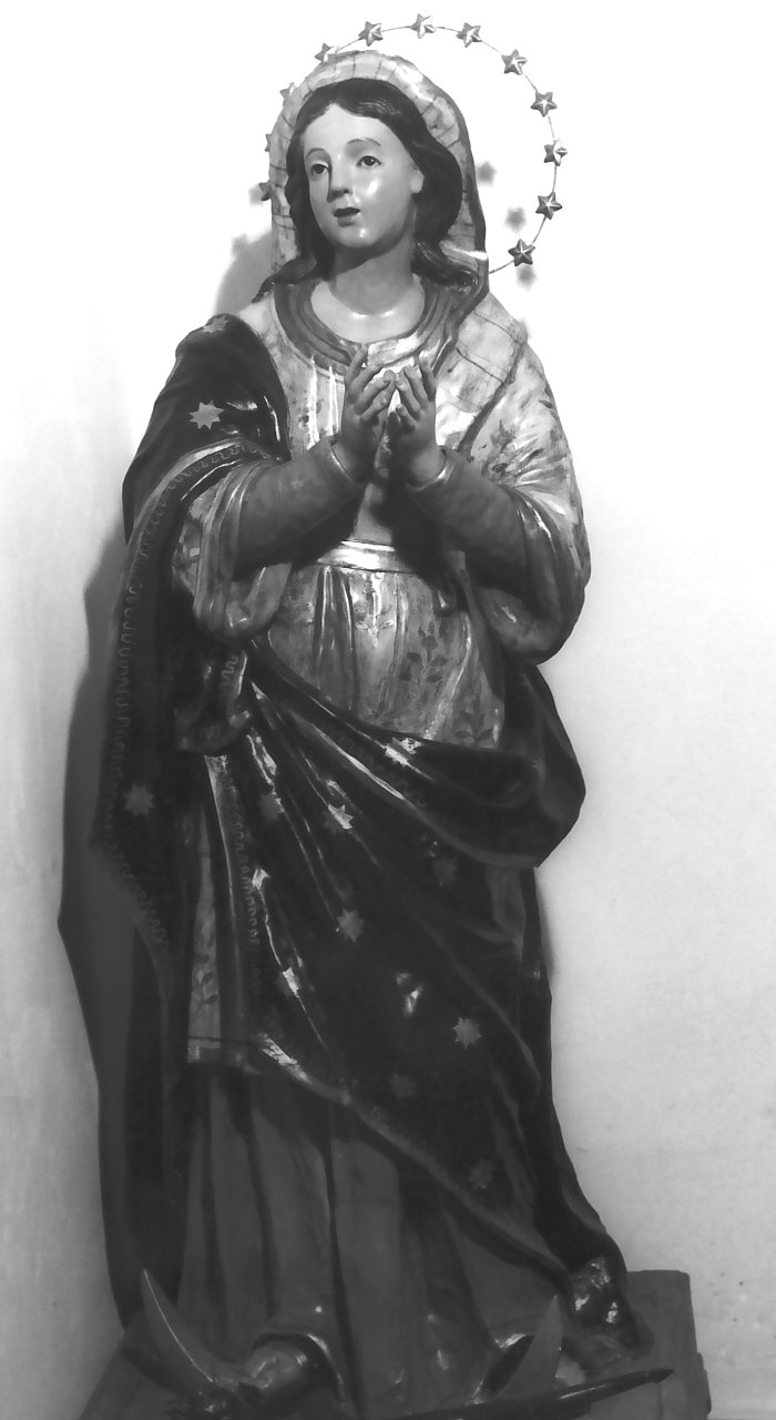 Immacolata Concezione (manichino, opera isolata) - bottega Italia meridionale (sec. XIX)