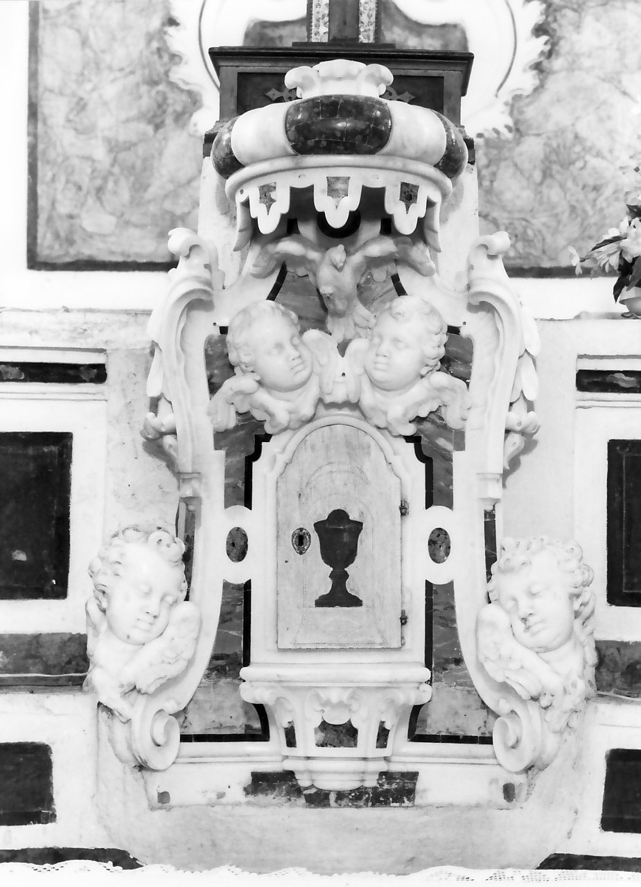 tabernacolo, opera isolata - bottega Italia meridionale (sec. XVIII, sec. XVIII)