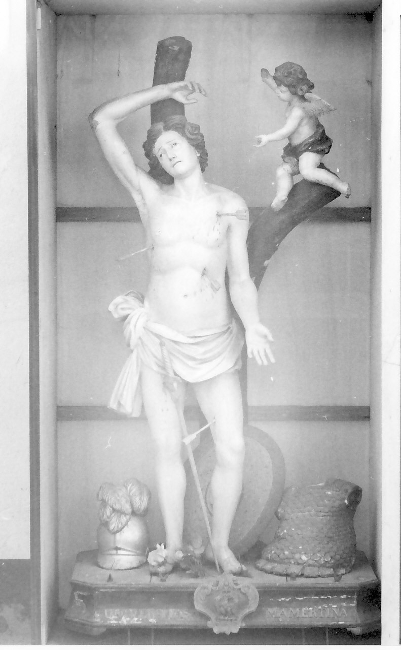 San Sebastiano (statua, opera isolata) - bottega Italia meridionale (sec. XIX)