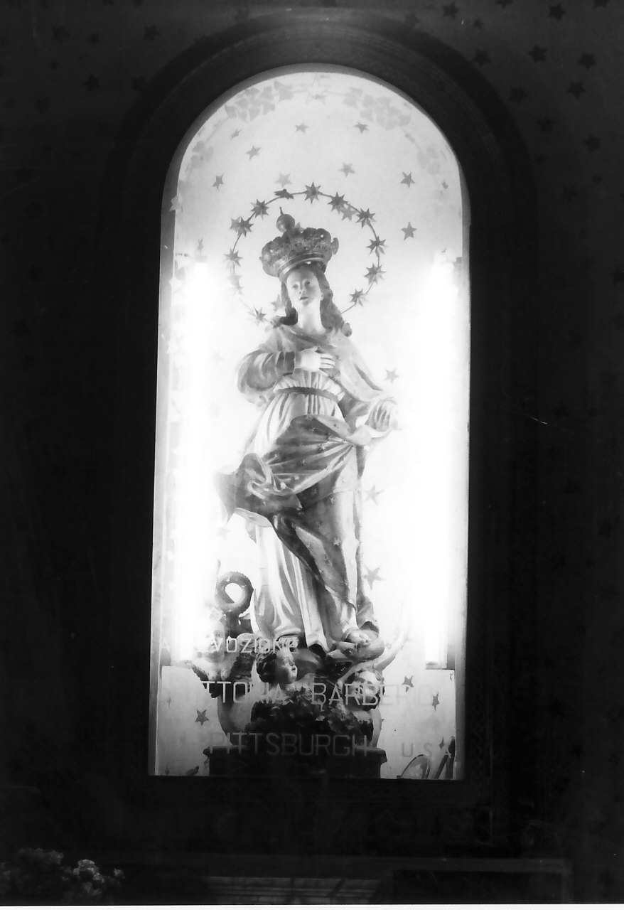 Immacolata Concezione (statua, opera isolata) - bottega Italia meridionale (inizio sec. XIX)