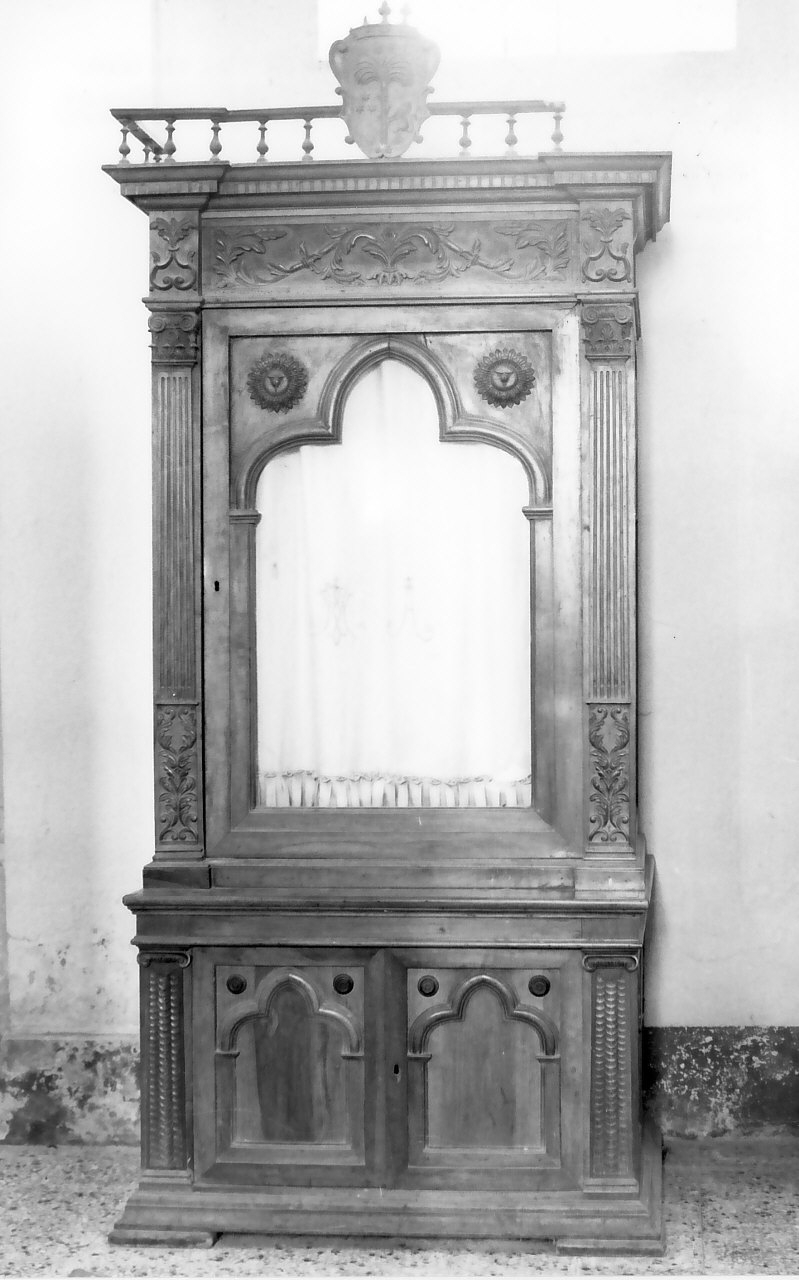 bacheca, opera isolata - bottega calabrese (sec. XIX)