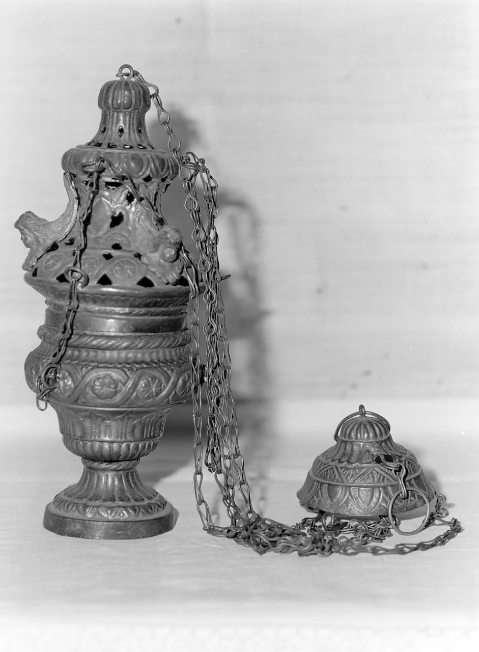 turibolo, opera isolata - bottega Italia meridionale (sec. XIX)