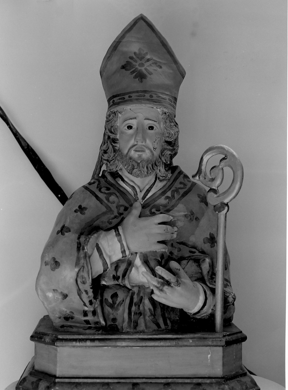 San Vitaliano (busto, opera isolata) - bottega Italia meridionale (fine/inizio secc. XIX/ XX)