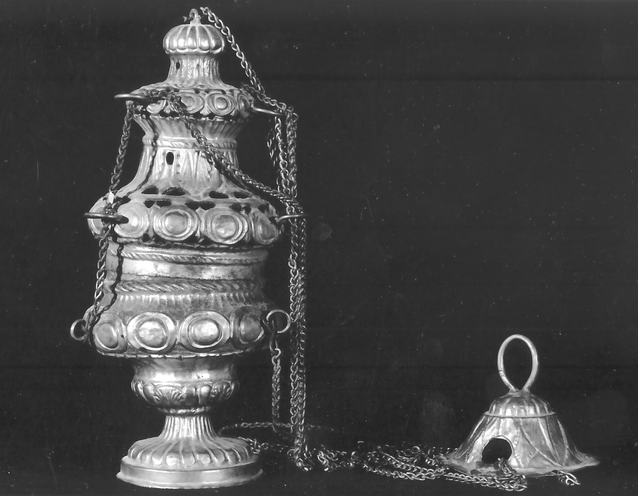 turibolo, opera isolata - bottega Italia meridionale (sec. XIX)