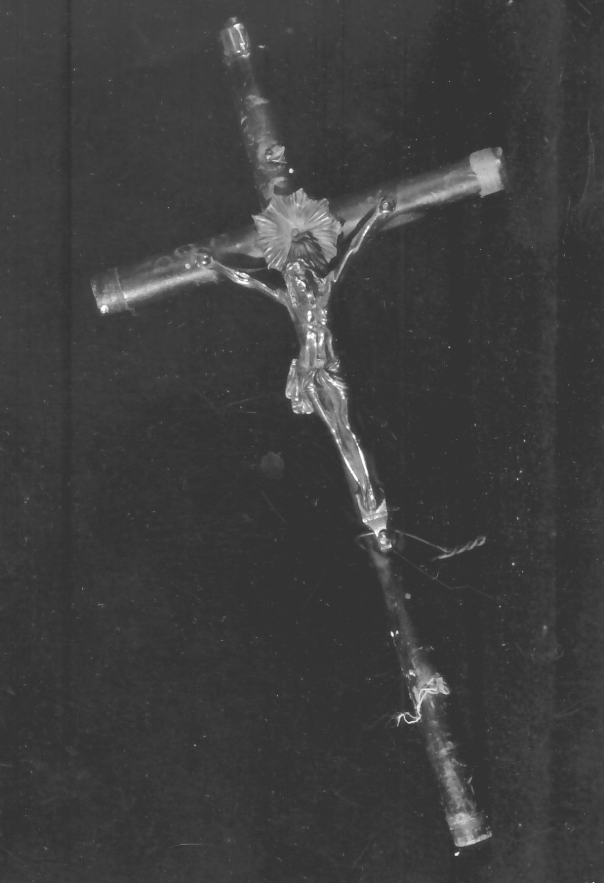 croce, opera isolata - bottega Italia meridionale (sec. XIX)