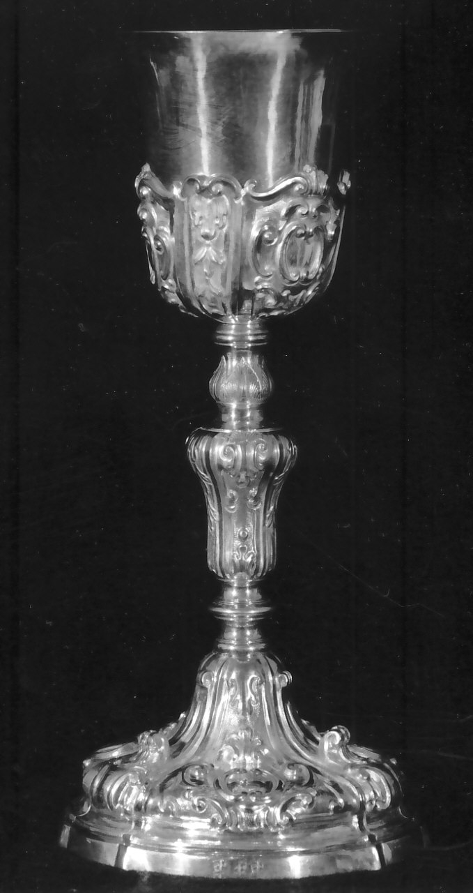 calice, opera isolata - bottega napoletana (sec. XVIII)