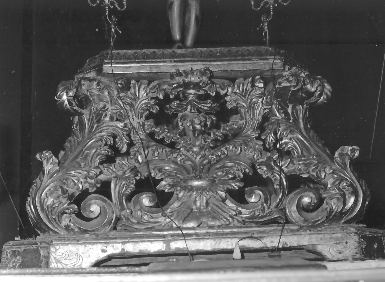 base processionale, opera isolata - bottega calabrese (sec. XVIII)