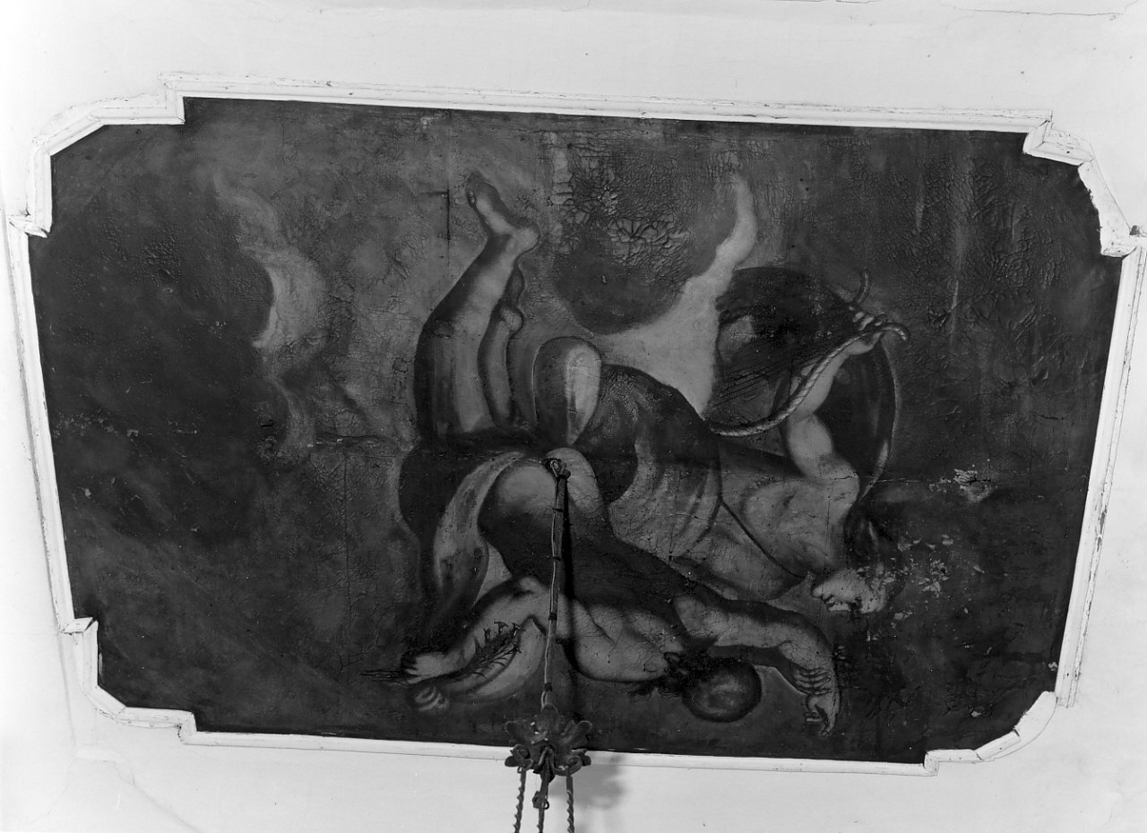 Apollo e Orfeo (dipinto, opera isolata) - ambito Italia meridionale (sec. XVIII)