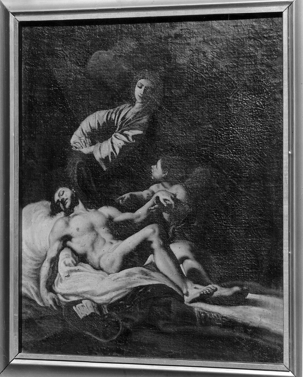 Pietà (dipinto, opera isolata) - ambito Italia meridionale (sec. XVIII)