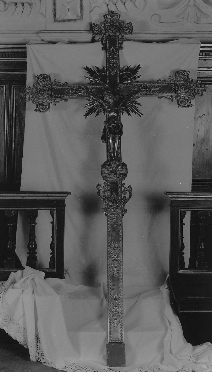 croce processionale, opera isolata di Berasconi L (sec. XX)